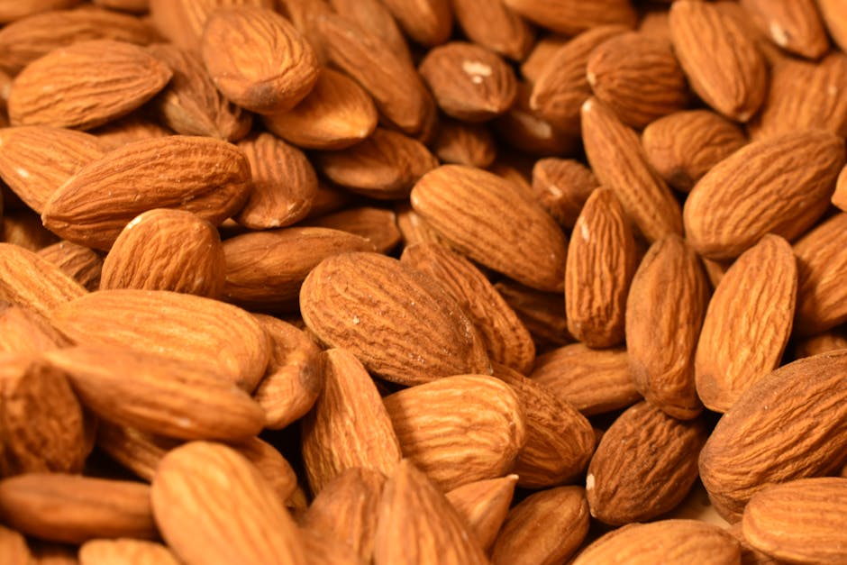 Almonds — a biotin-rich source of protein for stronger nails
